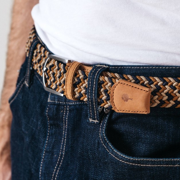 Belt nylon bicolor
