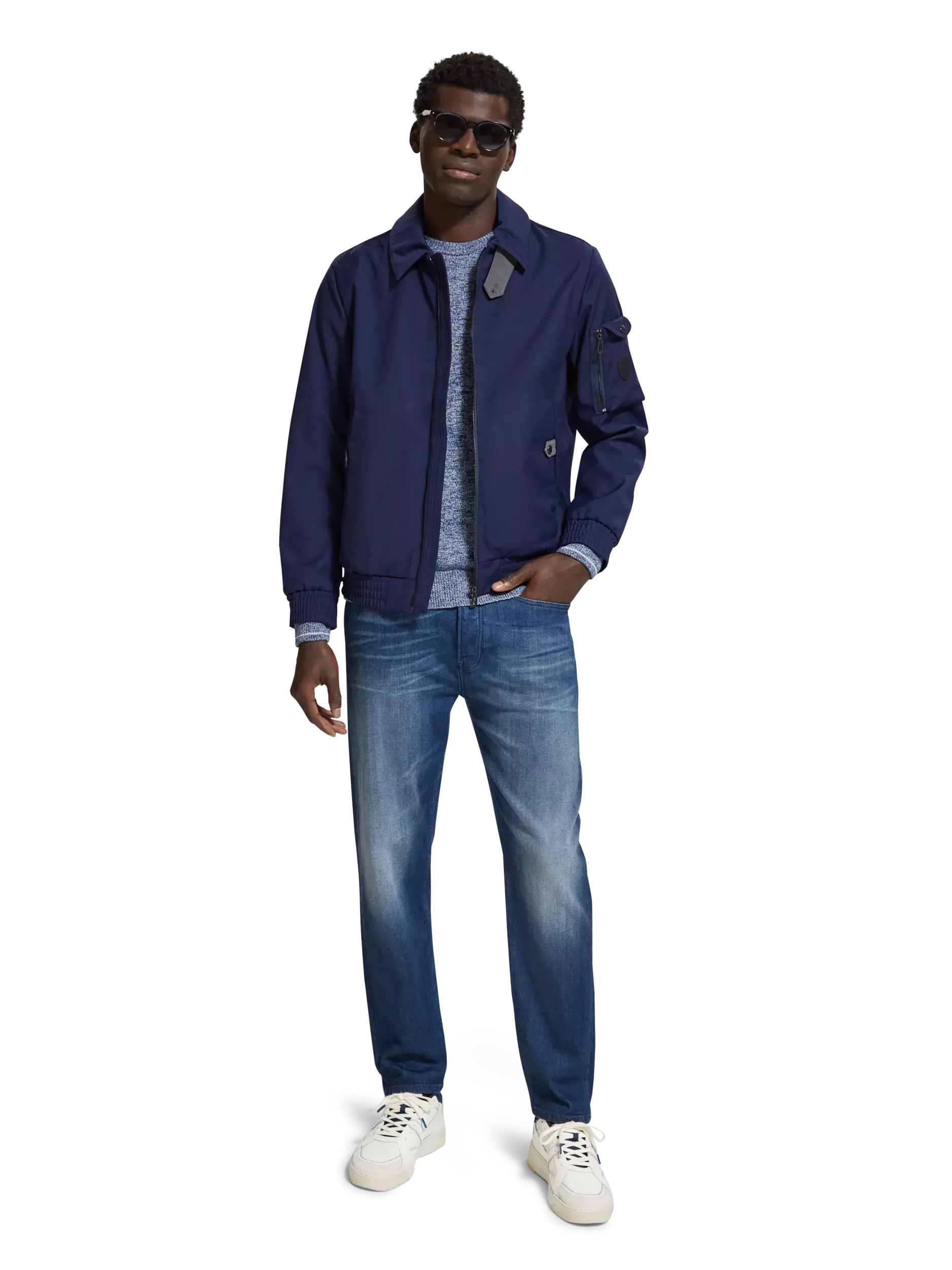 Bonded coach jacket