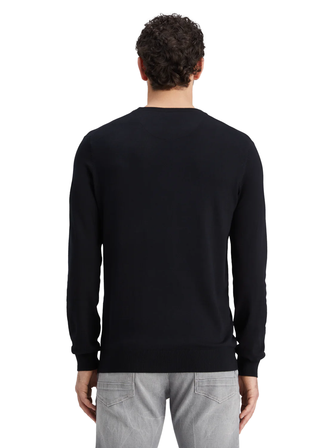 Core viscose pull c-neck