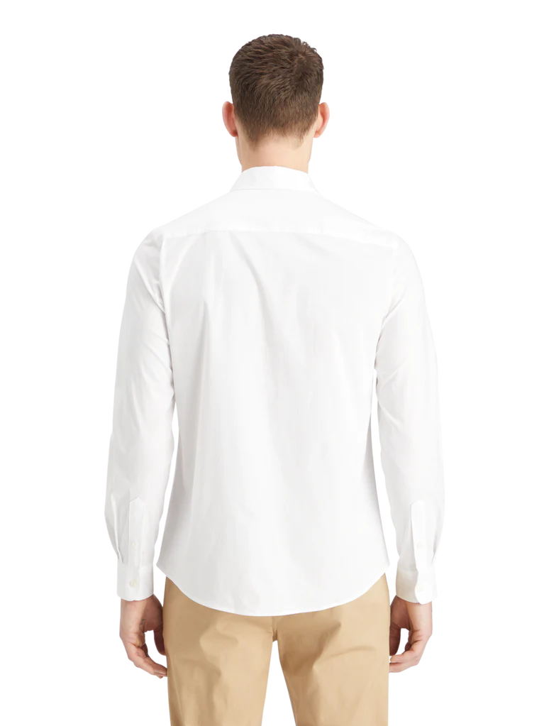 Core poplin solid slim