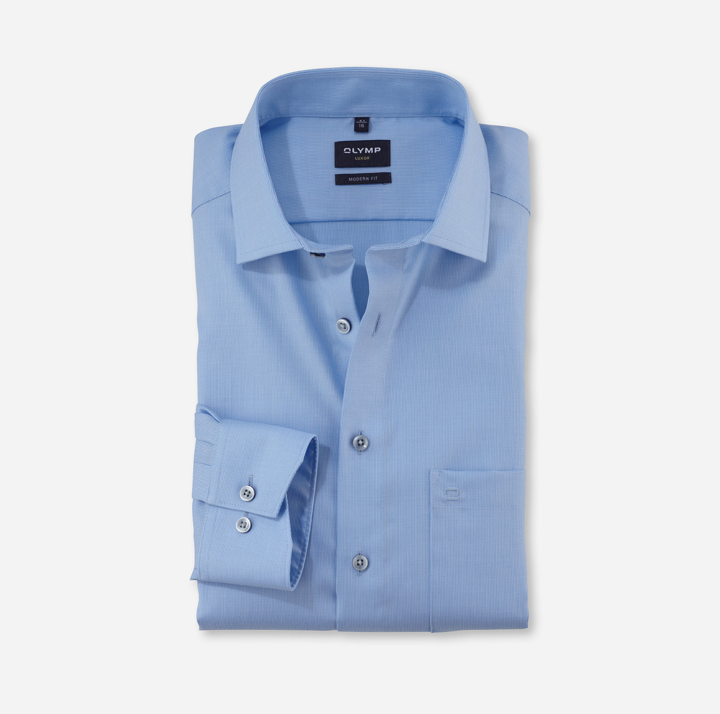 Modern fit non iron