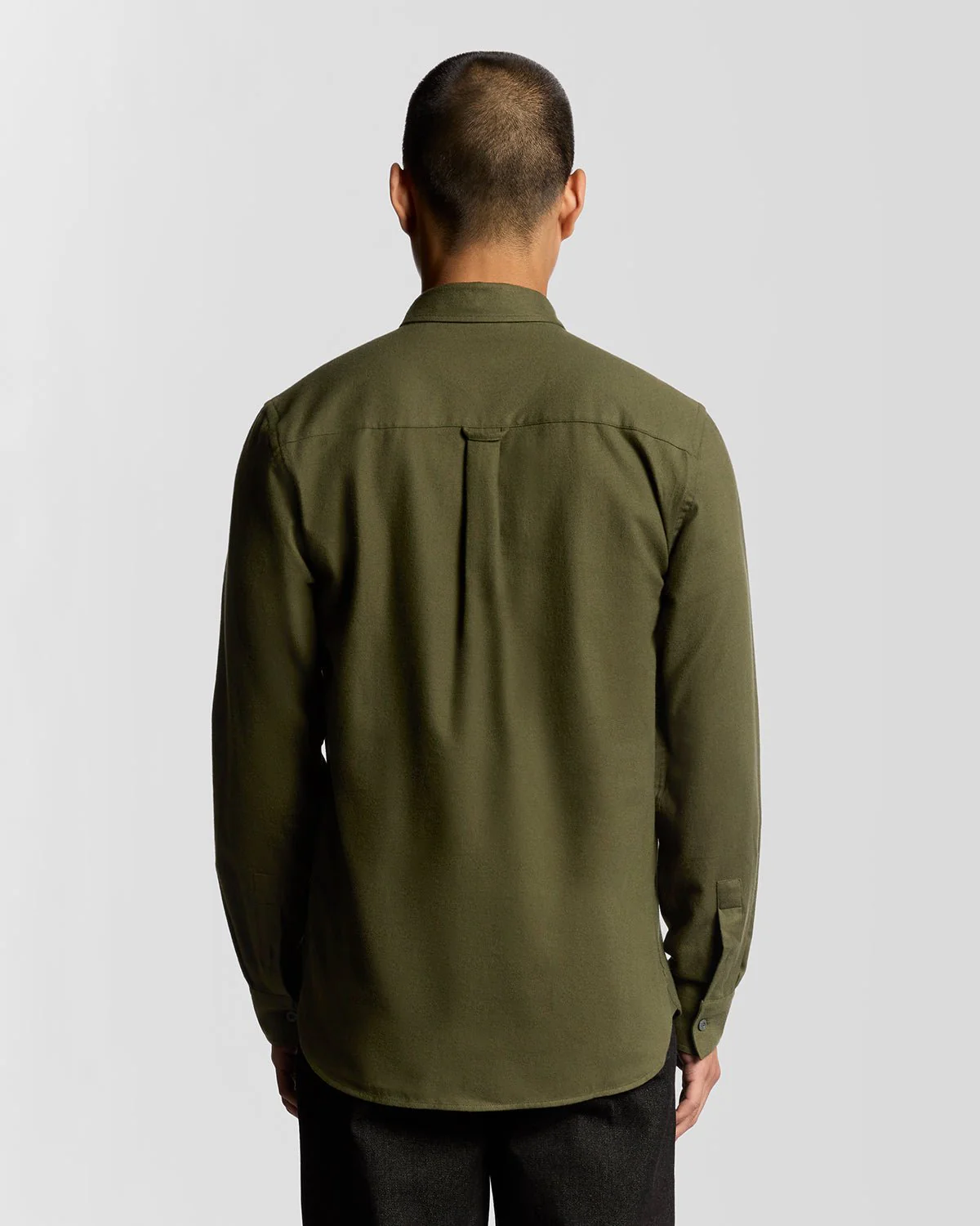 Plain flannel shirt