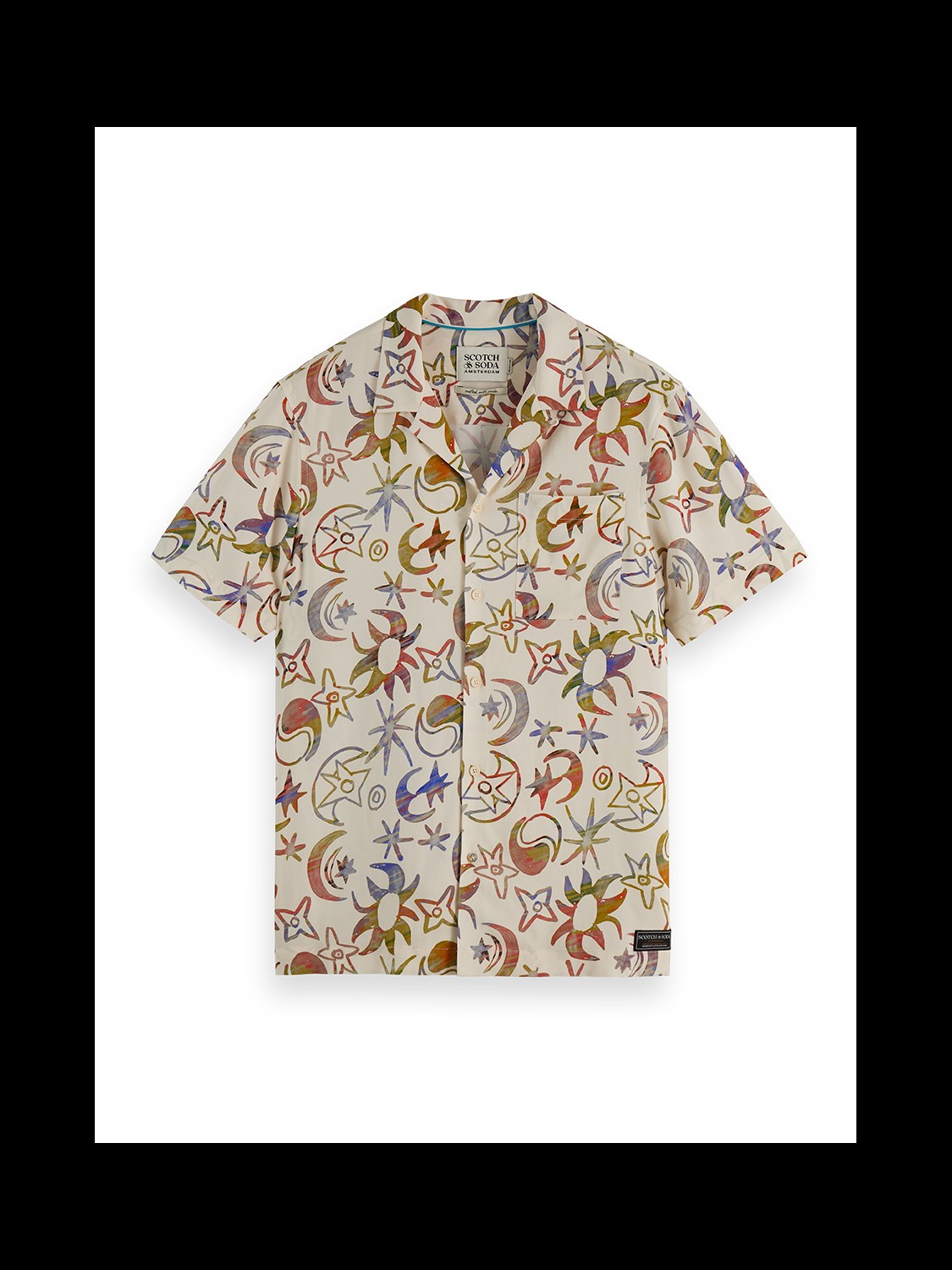 Printed viscose