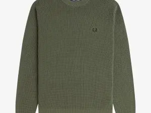 Fred Perry Waffle Stitched Jumper