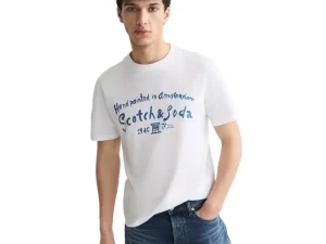 Front artwork regular-fit T-shirt