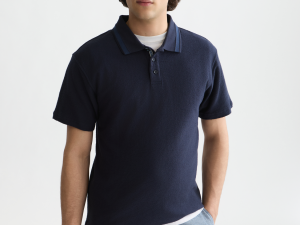Structured Relaxed-Fit Polo