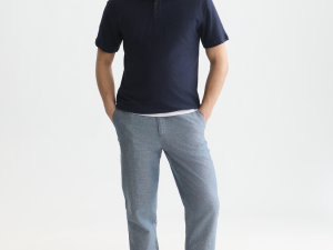 Structured Relaxed-Fit Polo