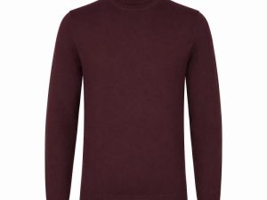 OLYMP merino roll-neck sweater 015012/37, Bordeaux