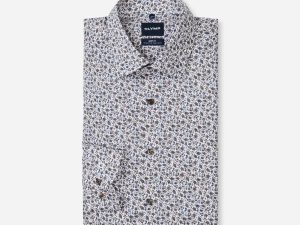OLYMP Level Five Body Fit floral shirt