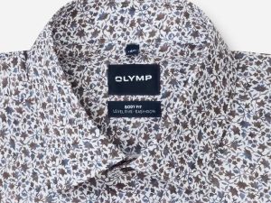 OLYMP Level Five Body Fit floral shirt