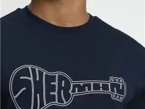 Ben Sherman Short Sleeve Guitar Logo T-shirt