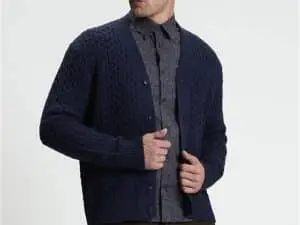 Long Sleeve Texture Cardigan