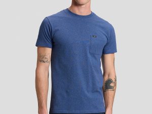 Lee Slim Ultimate Pocket Tee – Navy Mele